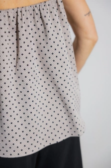 BLUZKA TOP DOT STRAPLESS 