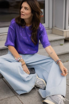 BLUZKA ANGEL VIOLET